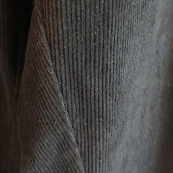GILLIAN STEVENS Ollie Trouser Pants Black Corduroy Minimalist Size 3XL NWT - Picture 7 of 12
